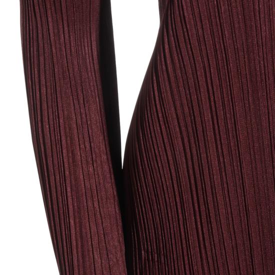 26SS 플리츠플리즈 롱 원피스 PP66JH11684 Burgundy - PLEATS PLEASE