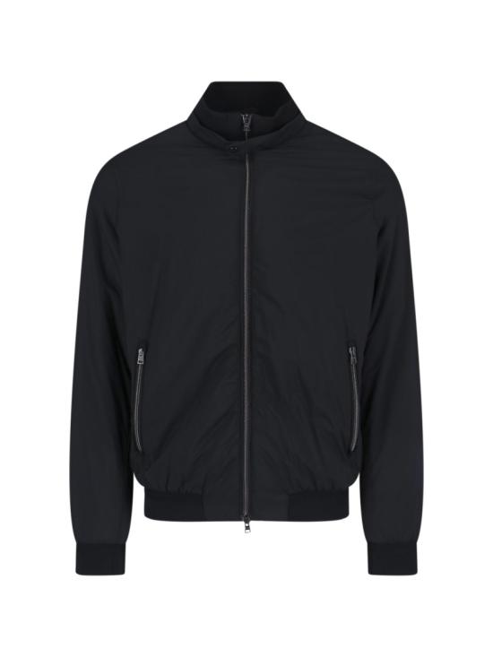 26SS 에르노 에코에이지 하이 카라 봄버 자켓 GI000414U 12456Z9300 Black
