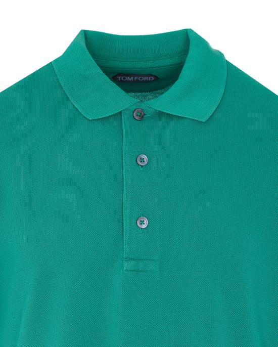 26SS 톰포드 폴로 티셔츠 JPS011 JMT013GBI Green - TOMFORD