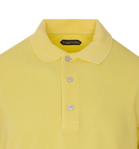 26SS 톰포드 폴로 티셔츠 JPS011 JMT013YCK Yellow - TOMFORD