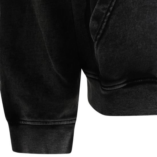 26SS 디젤 후드 티셔츠 A193250KIBZ9XXA Grey - DIESEL