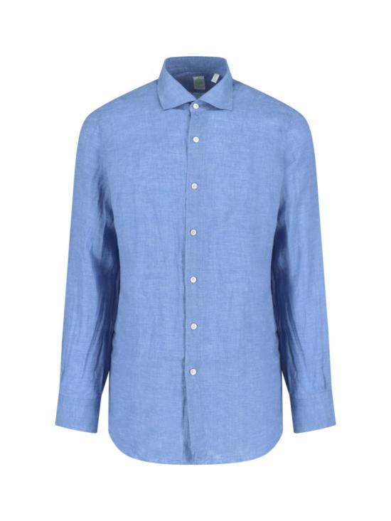 26SS 피나모레 긴팔 셔츠 C0650 GAETA LUIGI08 Blue