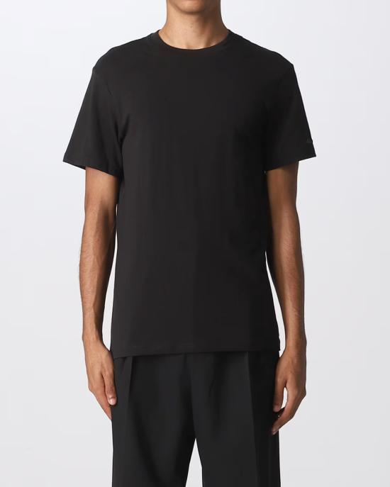 26SS 칼라거펠트 반팔 티셔츠 215M2199 999 black NERO - KARL LAGERFELD