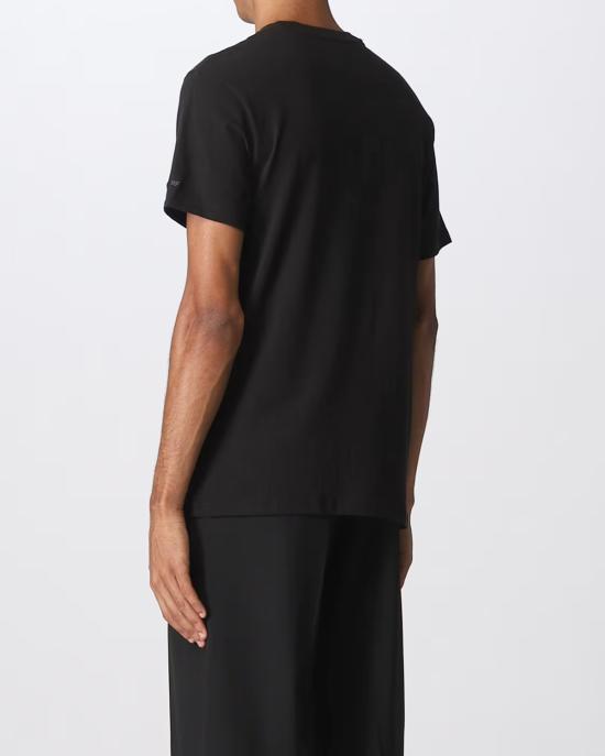 26SS 칼라거펠트 반팔 티셔츠 215M2199 999 black NERO - KARL LAGERFELD