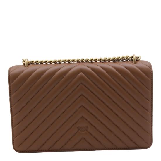 26SS 핑코 숄더백 100941A0GKL17Q Brown - PINKO