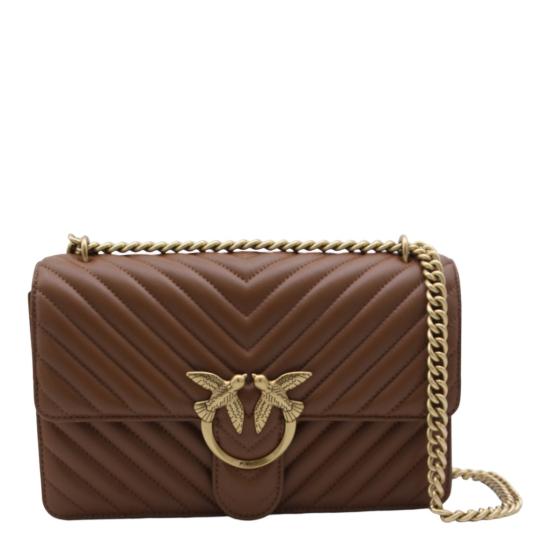 26SS 핑코 숄더백 100941A0GKL17Q Brown