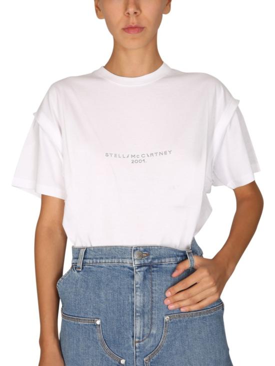  스텔라 맥카트니 반팔 티셔츠 6J0071 3SPW879000 Blue - STELLA MCCARTNEY