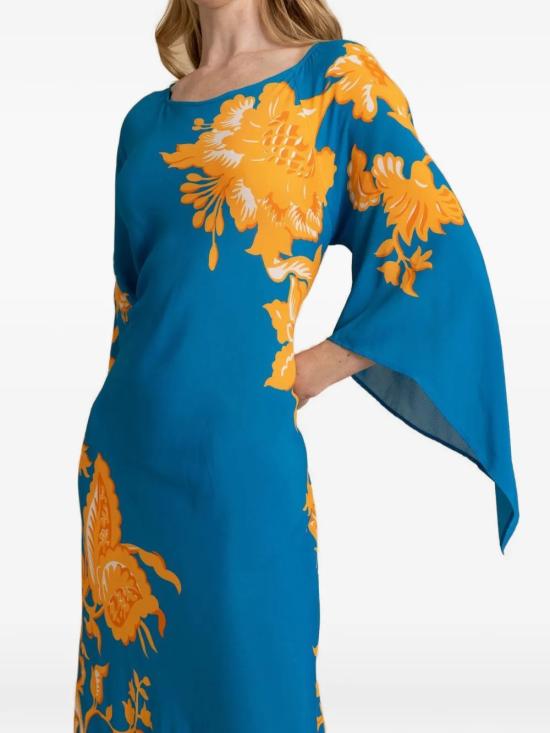 26SS 에트로 롱 원피스 WRPA0025 AKF74X0888 Orange - ETRO