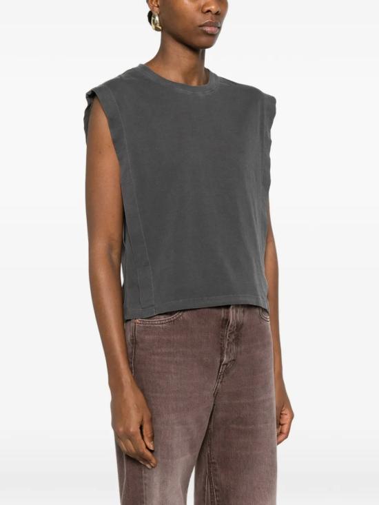 26SS 세선 민소매 티셔츠 ORLANDOHALFMOON Gray - SESSUN