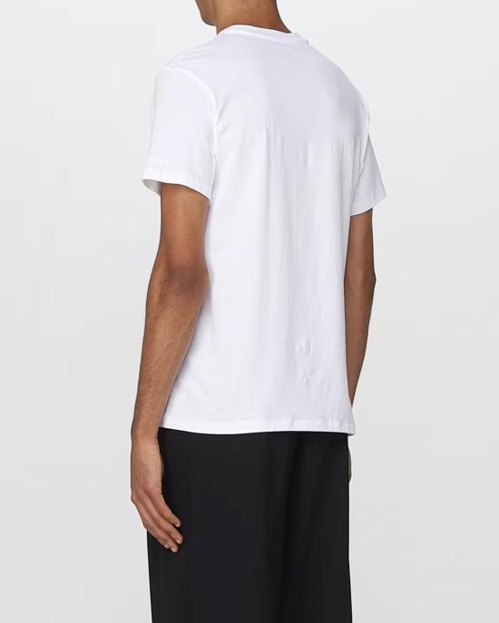 26SS 칼라거펠트 반팔 티셔츠 215M2199 101 white black BIANCO NERO - KARL LAGERFELD