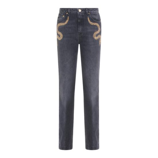 26SS 로베르토 카발리 데님 팬츠 WKJ222DN00105051 Black