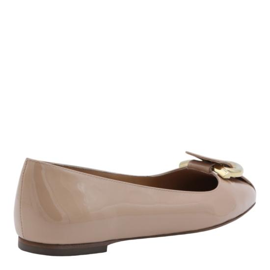 26SS 살바토레 페라가모 플랫 슈즈 79025301K989003 Neutrals - SALVATORE FERRAGAMO