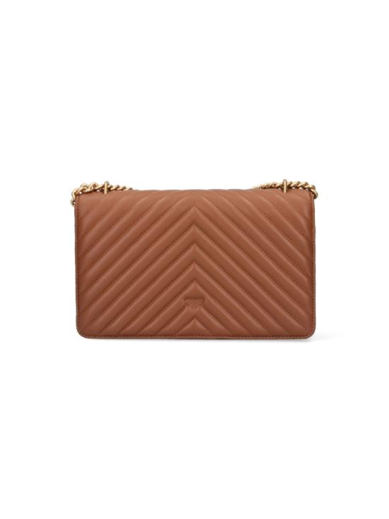 26SS 핑코 숄더백 100941 A0GKL17Q Brown - PINKO