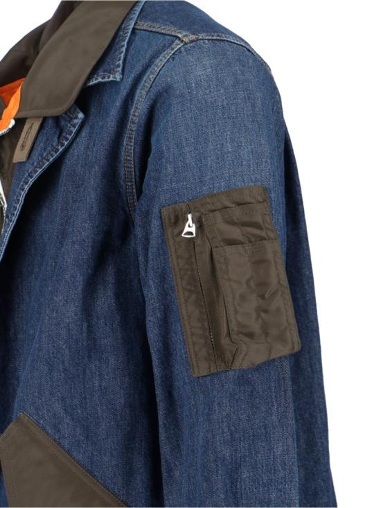 26SS 사카이 데님 자켓 26 03928M401 Black - SACAI