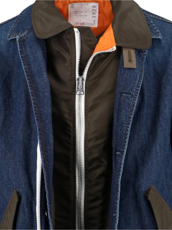 26SS 사카이 데님 자켓 26 03928M401 Black - SACAI