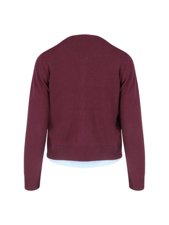  카네사 가디건 NWKZ001 FK0001V317 Burgundy - CANESSA