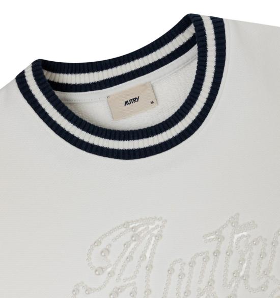 26SS 오트리 긴팔 티셔츠 SWPW039WJERSEYWHITE White - AUTRY