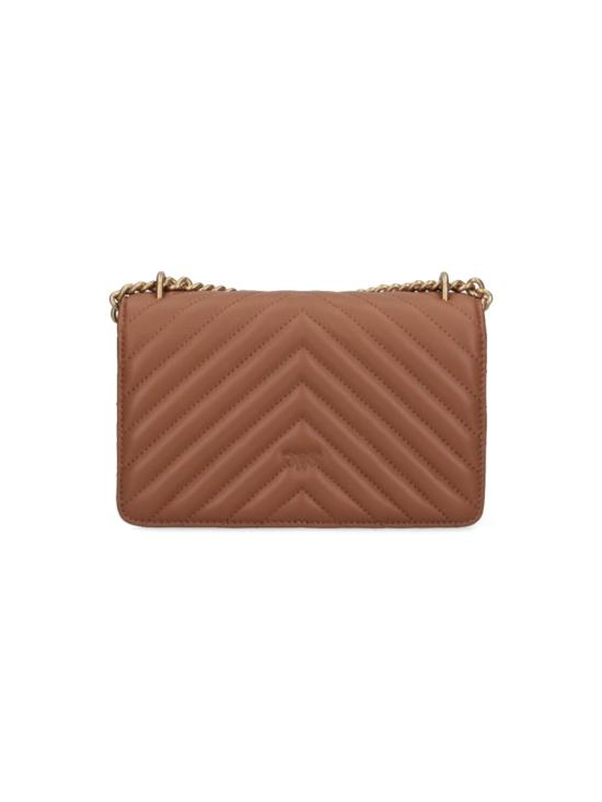 26SS 핑코 숄더백 100074 A0GKL17Q Brown - PINKO