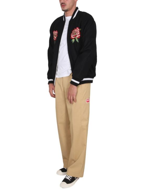  겐조 봄버 자켓 FC65BL136 9RJ99J Black - KENZO
