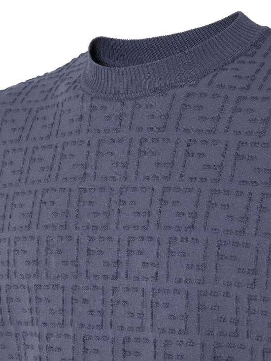 26SS 펜디 반팔 티셔츠 FZX051AU7O F0GCT Denim - FENDI