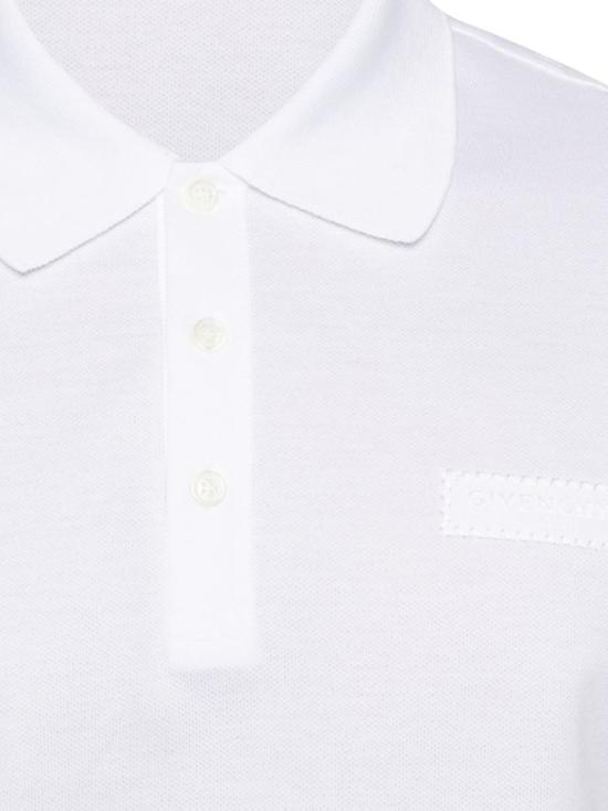 26SS 지방시 폴로 티셔츠 BML00G 3YSG100 White - GIVENCHY