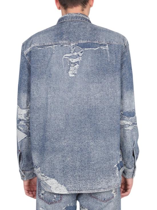  디젤 데님 자켓 A07111 09F1101 Grey - DIESEL