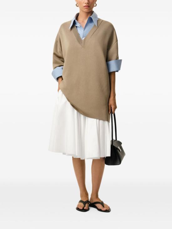 26SS 아미 숏 스커트 FSK444CO0063 100 White - AMI