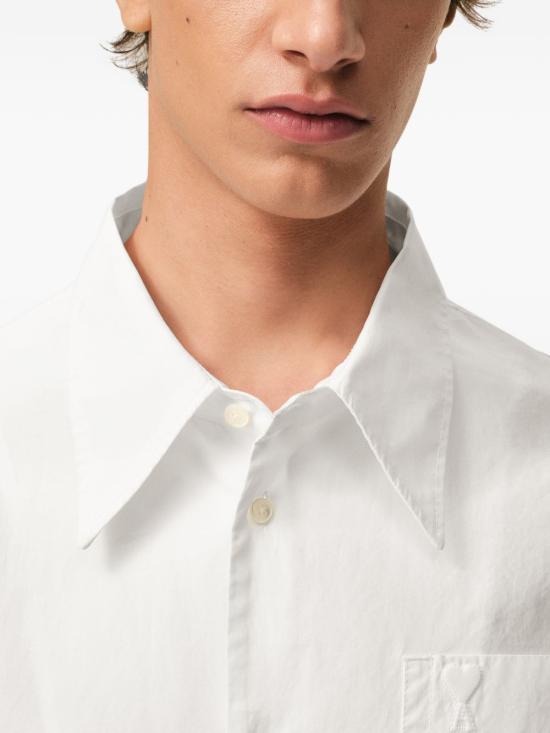 26SS 아미 미디 원피스 UDR663CO0063 100 White - AMI