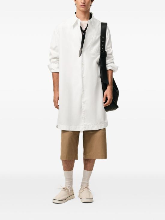 26SS 아미 미디 원피스 UDR663CO0063 100 White - AMI