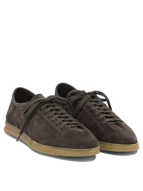 26SS 헨더슨 스니커즈 ELTON K 0883VIT ROVESCIATO MOKA Brown - HENDERSON