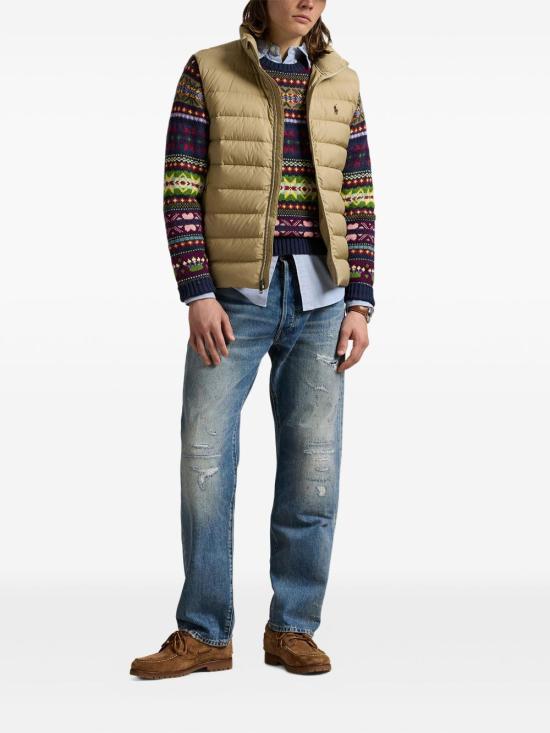 26SS 폴로 랄프로렌 클래식 베스트 패딩 710967775 003 Beige - POLO RALPH LAUREN