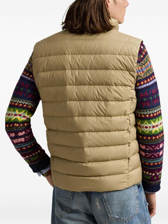 26SS 폴로 랄프로렌 클래식 베스트 패딩 710967775 003 Beige - POLO RALPH LAUREN