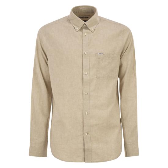 26SS 바버 셔츠 MSH5090 SAND