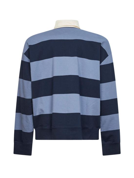 26SS 엔엔07 폴로 티셔츠 2610000141 720 Blue stripe - NN07