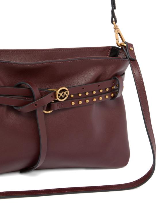 26SS 핑코 숄더백 106177 A0QOR49Q BURGUNDY WINE ANTIQUE GOLD - PINKO