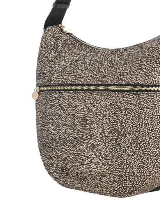 26SS 보르보네제 숄더백 934109I15 X11 Op naturale nero - BORBONESE