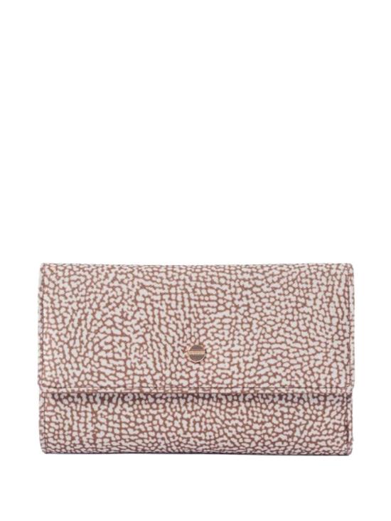 26SS 보르보네제 지갑 930115I15 994 Beige Marrone