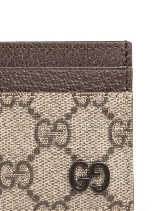 26SS 구찌 바이컬러 GG 카드 케이스 768248 FACQC9773 Red - GUCCI