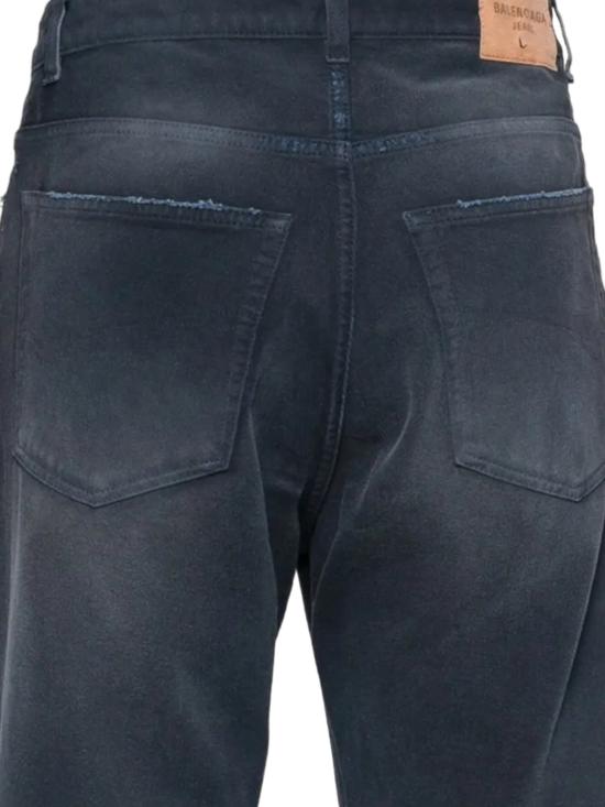 26SS 발렌시아가 스트레이트 팬츠 857194 TTW648074 NAVY DIRTY BLUE - BALENCIAGA