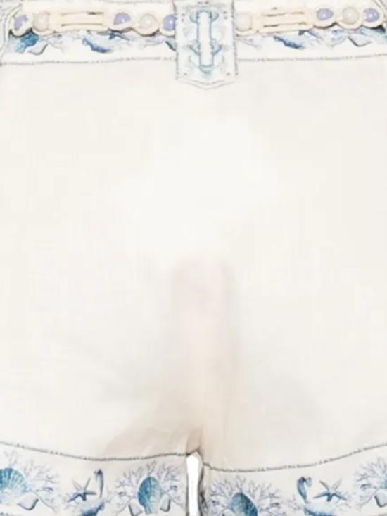 26SS 짐머만 숏팬츠 6173ARS262 BLTL Blue toile - ZIMMERMANN