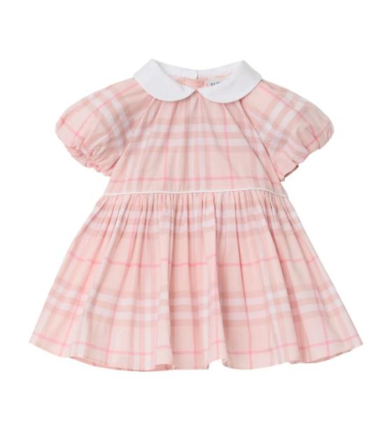 26SS [키즈] 버버리 원피스 8117519 X Ice pink ip check - BURBERRY