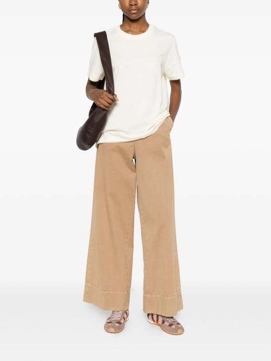 26SS 몽클레어 반팔 티셔츠 L10938C0002789AUO 034 White - MONCLER