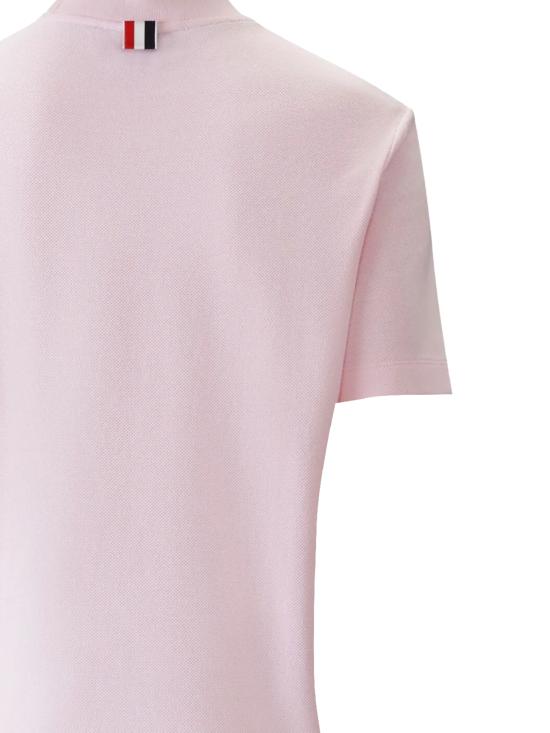 26SS 톰브라운 클래식 피케 4바 티셔츠 FJS207A 00050680 LT PINK - THOM BROWNE