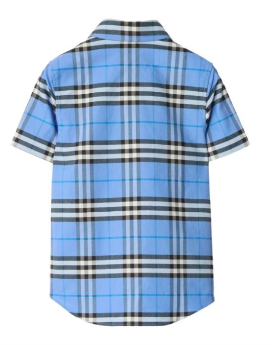 26SS [키즈] 버버리 셔츠 8117926 X Cornflower blu ip ck - BURBERRY