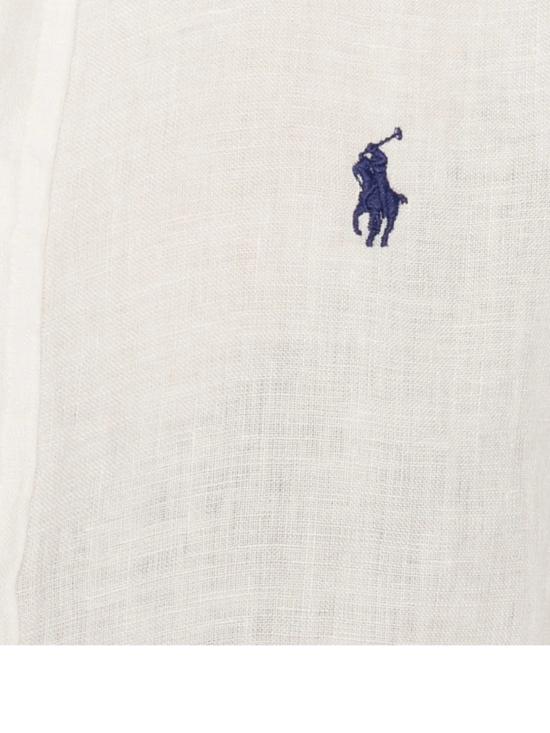 26SS 폴로 랄프로렌 포니 자수 리넨 셔츠 (211970730009) 211970730 511 Antique cream - POLO RALPH LAUREN