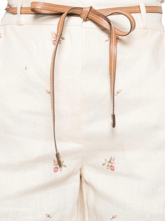 26SS 짐머만 팔라초 팬츠 5380PRS264 CPKR CREAM PINK ROSE - ZIMMERMANN