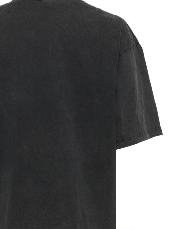 26SS 발렌시아가 반팔 티셔츠 764235 TTVN59034 WASHED BLACK WHITE - BALENCIAGA