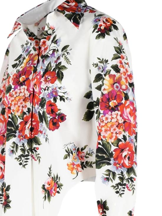 26SS 돌체앤가바나 셔츠 F5T76T HS5UUHA5ZO MAZZ FIORI BIANCO - DOLCE & GABBANA