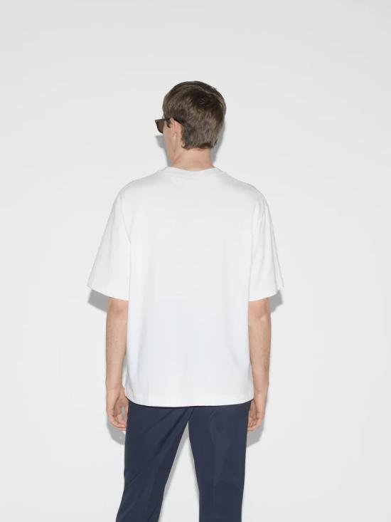 26SS 구찌 코튼 저지 티셔츠 784361XJGKA 9074 Bianco - GUCCI