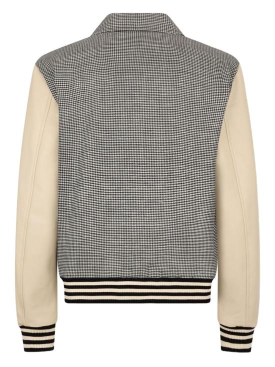 26SS 디스퀘어드2 자켓 S74AM1692D35460 002F Black ecru - DSQUARED2